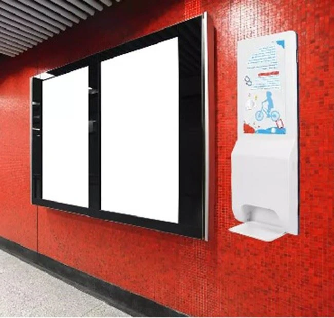 Hand Sanitizer Digital Display With 21.5 Inch IPS Screen